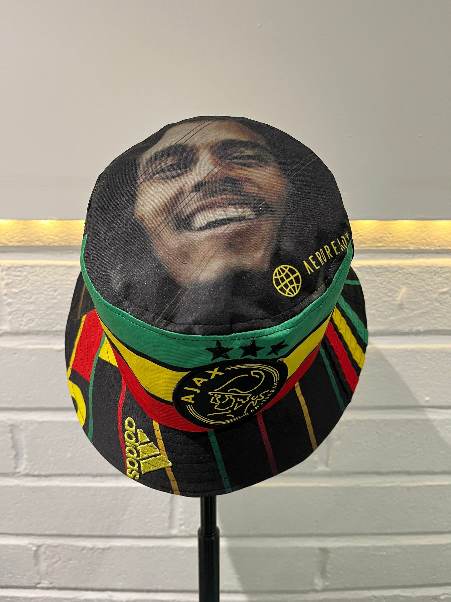 Ajax x Bob Marley Upcycled Bucket Hat
