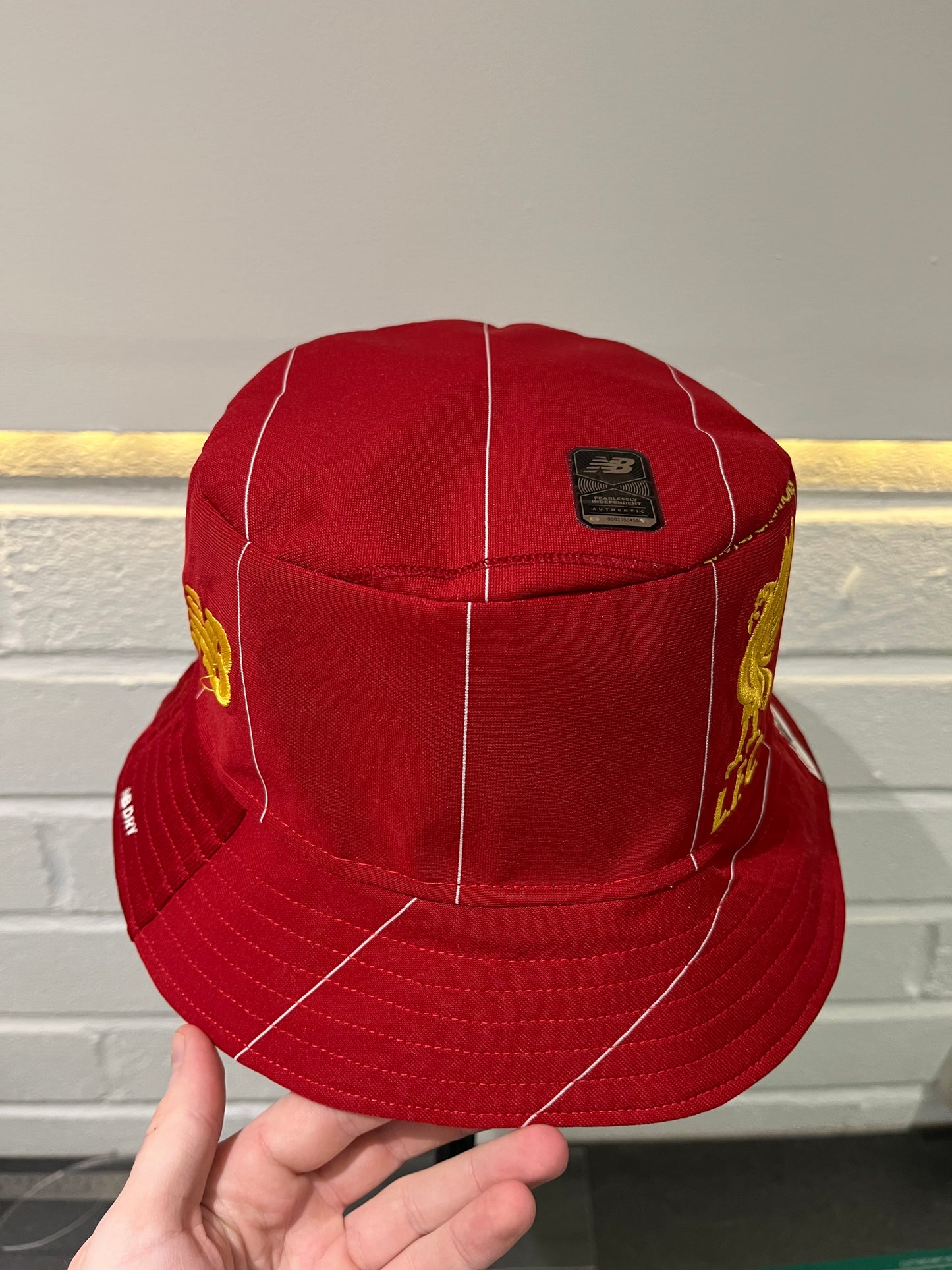 Liverpool FC Upcycled Bucket Hat