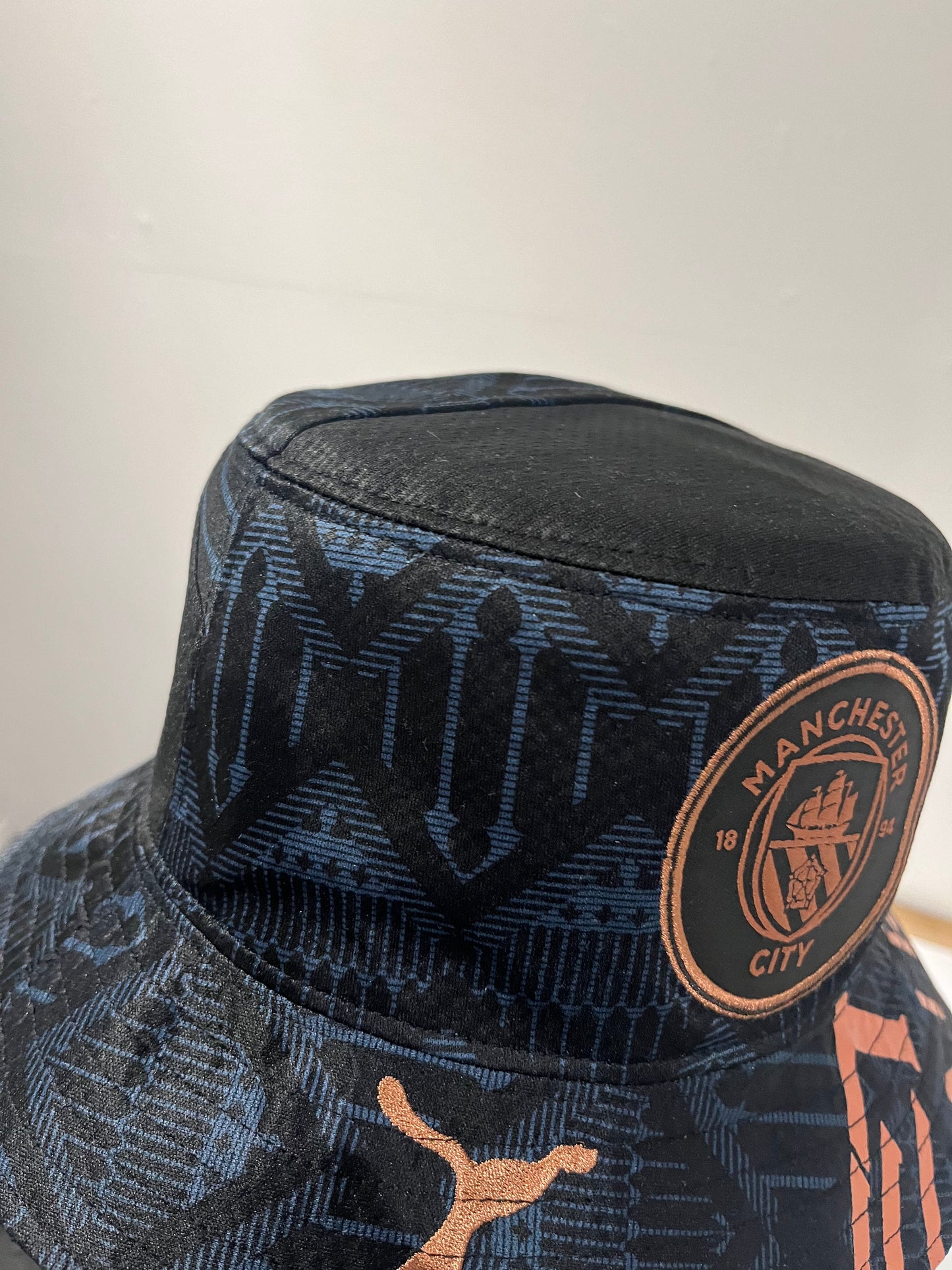 Manchester City Upcycled Bucket Hat